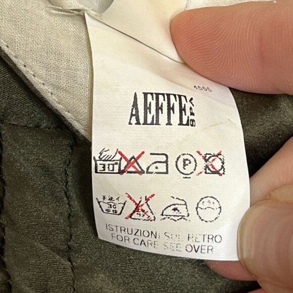 Philosophy Alberta Ferretti 100% Silk Satin Cinch Leg Skinny Pant Olive Green 4 - Picture 7 of 12